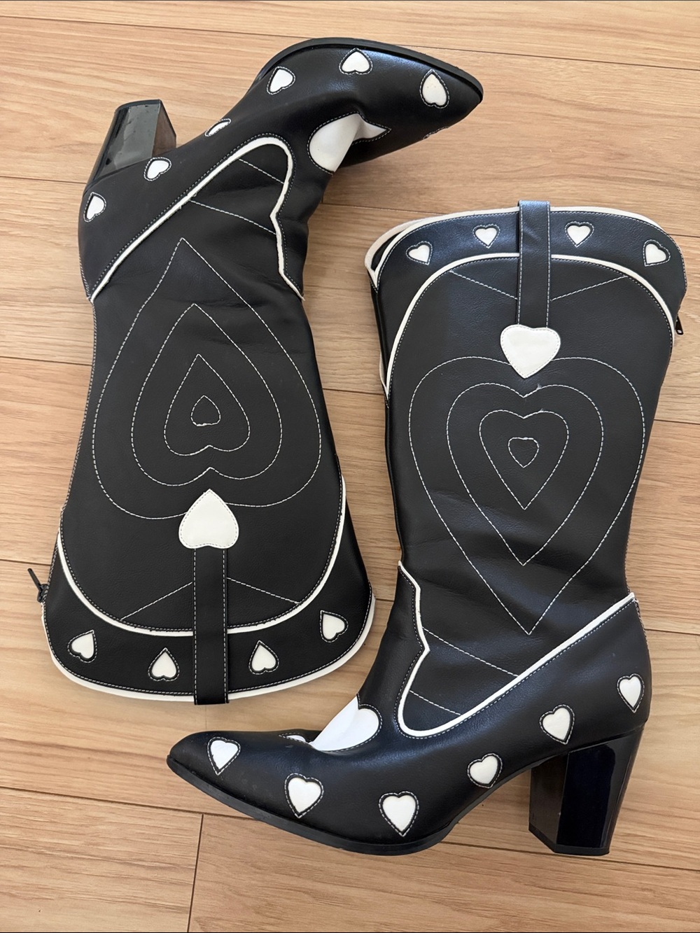 YRU Space Cowgirl Heart Boots